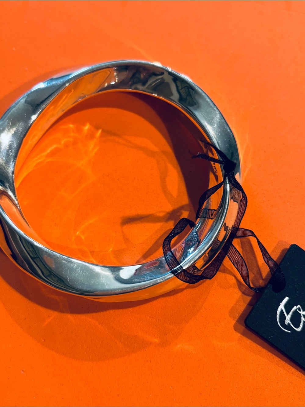 Polished Silver-Tone Women’s Cuff Bracelet - Silver
